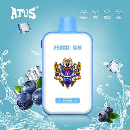 ATVS 25000 Puffs :DTL/MTL Disposable Vape with Smart Full Screen