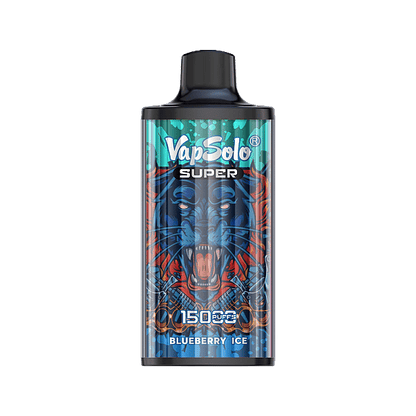 VapSolo Super 15K Puffs Disposable Vape | Ajustable Airflow,Mesh Coil,Type-C Port