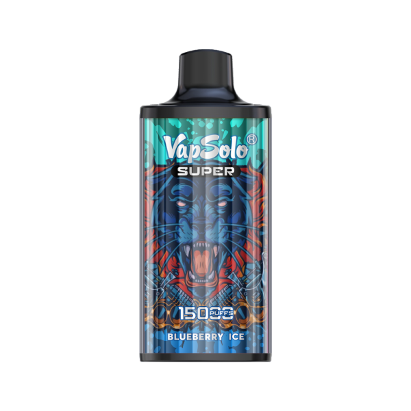 VapSolo Super 15K Puffs Disposable Vape | Ajustable Airflow,Mesh Coil,Type-C Port