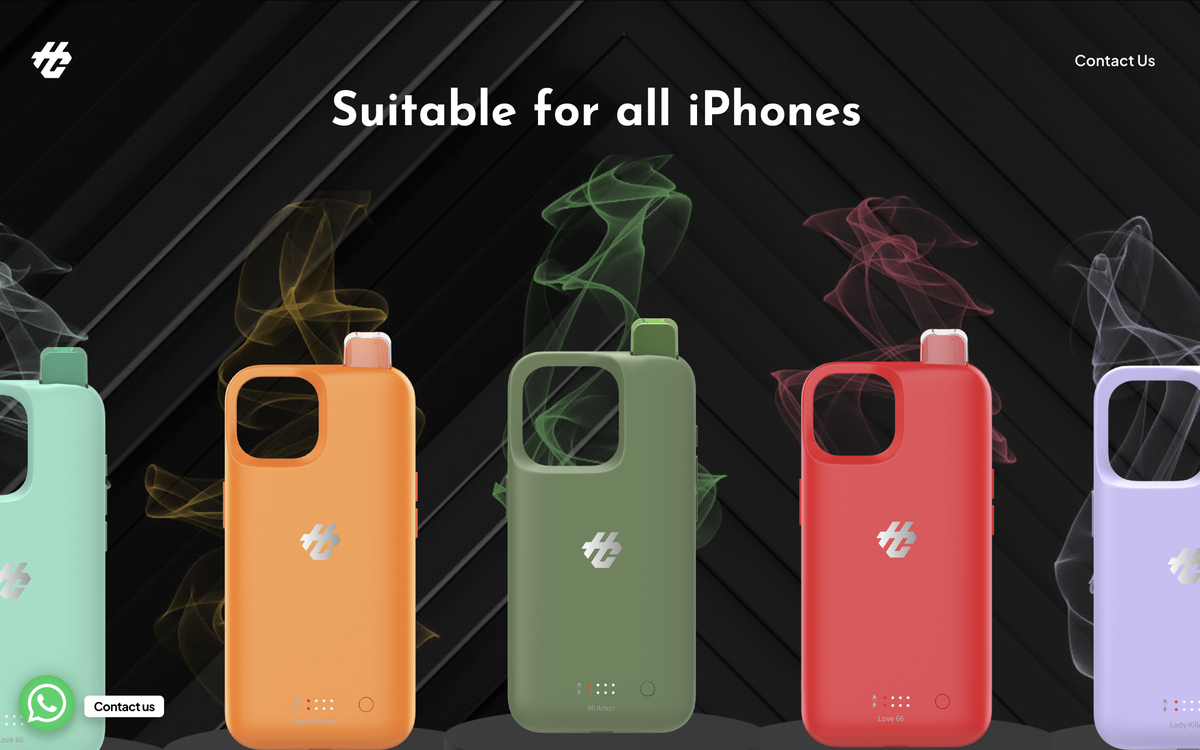 Humo iPhone 15 Case 30000 Puffs Disposable Vape Wholesale-700 mAh,20ml E-liquid, Multiple Nicotine 5 Flavors
