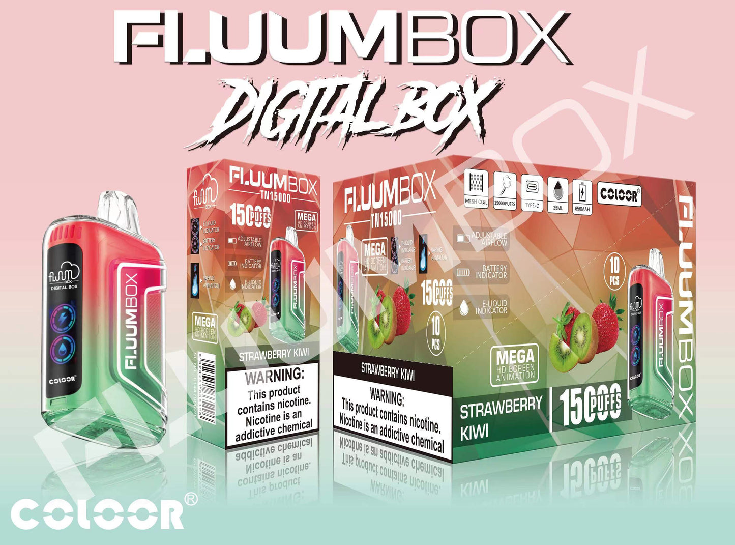FLUUM BOX 15000 Puffs Disposable Vape Wholesale