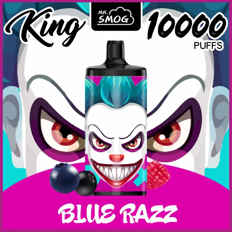 MR.SMOG 10000 Puffs Disposable Vape --650mAh Battery, 20ml E-liquid