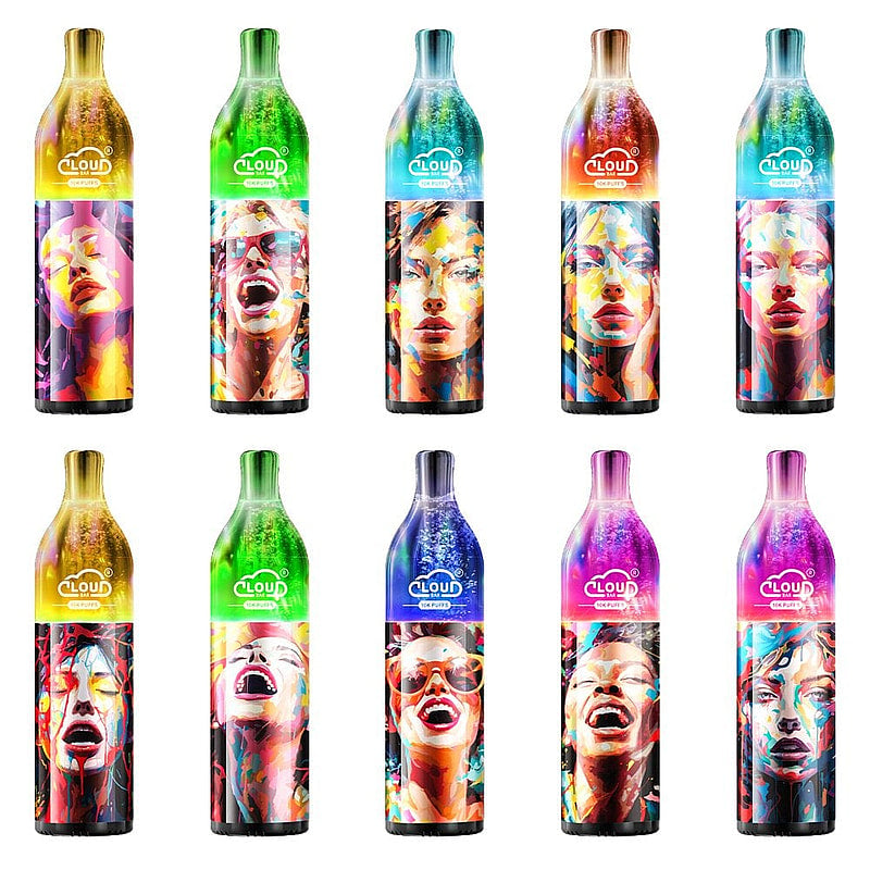 Cloud Bar 10000 puffs 2% 3% 5% Nicotine Rechargeable Disposable Pod