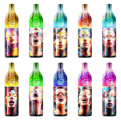 Cloud Bar 10000 puffs 2% 3% 5% Nicotine Rechargeable Disposable Pod