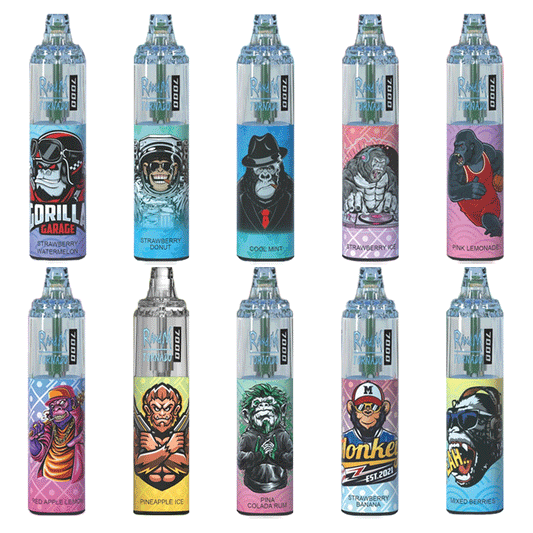 10x RandM Tornado 7000 Puffs + Free Item | UK Vape Deals