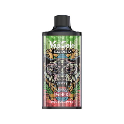 VapSolo Super 15K Puffs Disposable Vape | Ajustable Airflow,Mesh Coil,Type-C Port