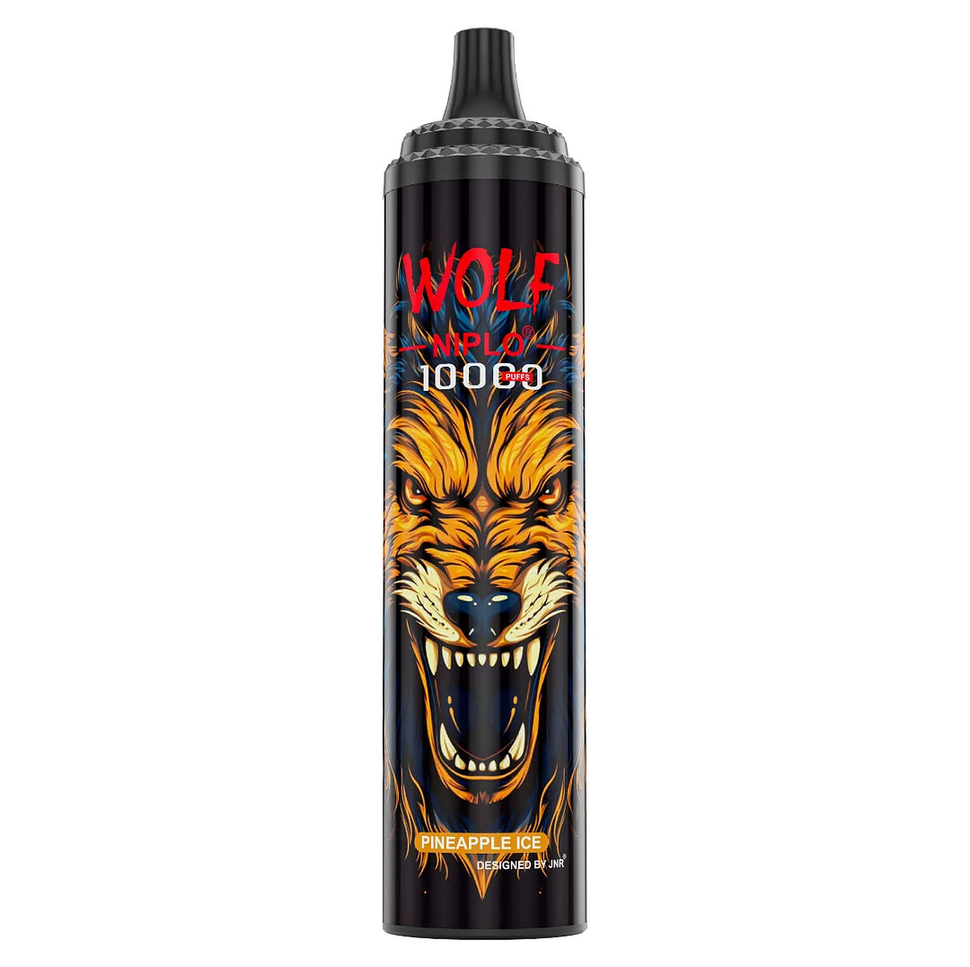 JNR Wolf Niplo 10000-650mAh Battery, 20ml E-liquid, Multiple Nicotine 18 Flavors