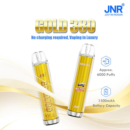 JNR Gold 6000 Puffs Disposable Vape (Box of 10)