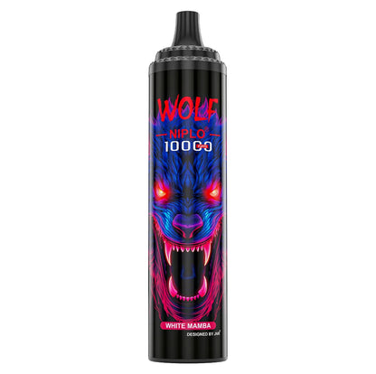 JNR Wolf Niplo 10000-650mAh Battery, 20ml E-liquid, Multiple Nicotine 18 Flavors