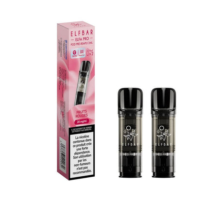 ELFBAR ELFA Pro - Pack de 2 Cartouches 2ml 600 Puffs
