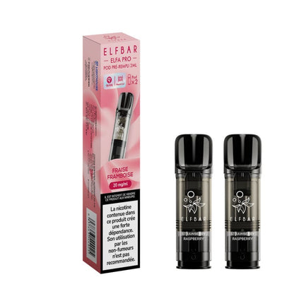 ELFBAR ELFA Pro - Pack de 2 Cartouches 2ml 600 Puffs