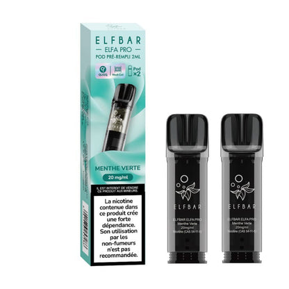ELFBAR ELFA Pro - Pack de 2 Cartouches 2ml 600 Puffs