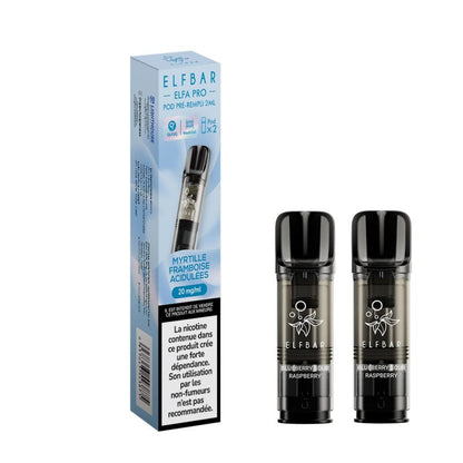 ELFBAR ELFA Pro - Pack de 2 Cartouches 2ml 600 Puffs