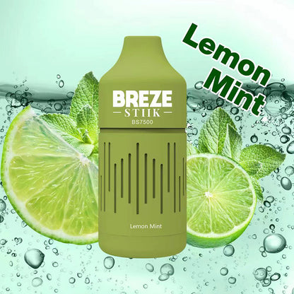 BREZE STIIK BS7500 Disposable Vape 7500 Puffs(20mg, 50mg)