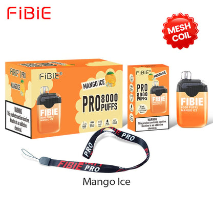 Blueberry-Peach -FIBIE 8000 Puffs Disposable Vapor Wands(8000 PUFFS)