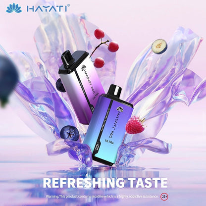 HAYATI PRO ULTRA 15000 Puffs Disposable Vape Wholesale 2% NICOTINE 850mAh battery 49 flavors
