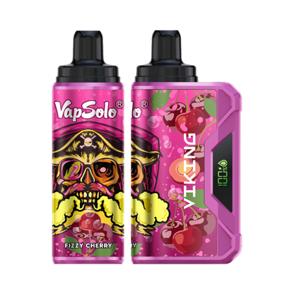 VapSolo Viking 12K Puffs Disposable Vape | Ajustable Airflow,LCD Display,Type-C port