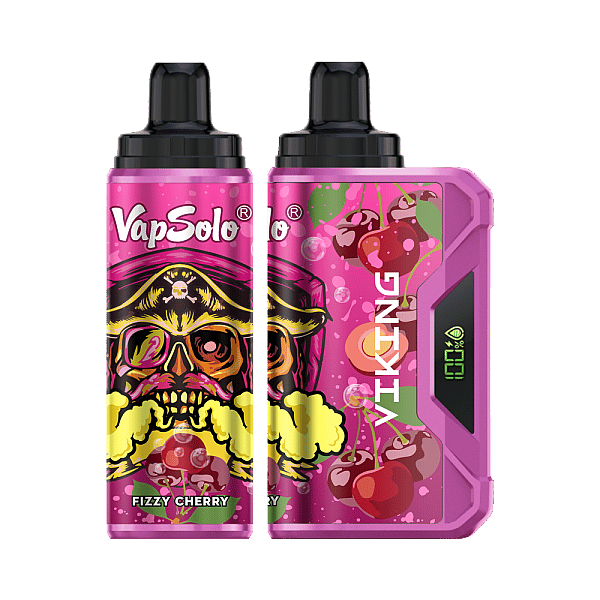 VapSolo Viking 12K Puffs Disposable Vape | Ajustable Airflow,LCD Display,Type-C port