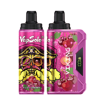 VapSolo Viking 12K Puffs Disposable Vape | Ajustable Airflow,LCD Display,Type-C port