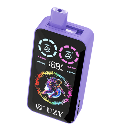UZY Tornado 30000 30K Puffs :Dual Flavors Disposable Vape with Smart Screen