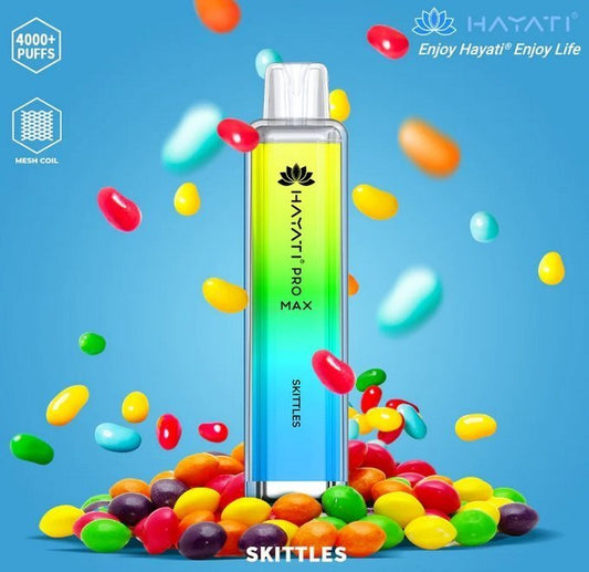 Hayati Pro Max 4000 Disposable Vape Pod Device – Box of 10
