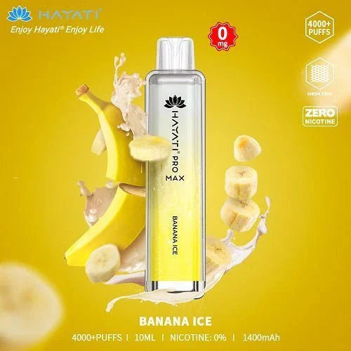 Hayati Pro Max 4000 - Banana Ice | Box of 10 0mg