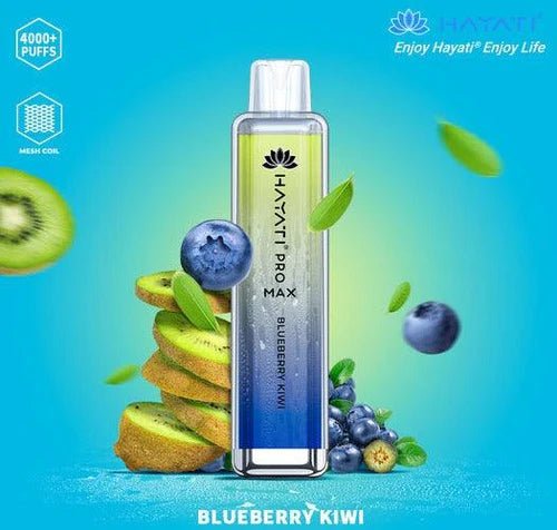 Hayati Pro Max 4000 - Blueberry Kiwi 0mg