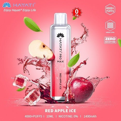 Hayati Pro Max 4000 - Red Apple Ice 0mg