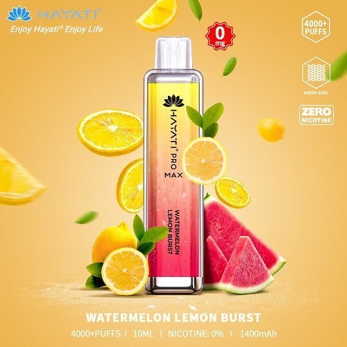 Hayati Pro Max 4000 - Watermelon Lemon Burst 0mg