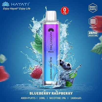 Hayati Pro Max 4000 Puffs - Box of 10 0mg