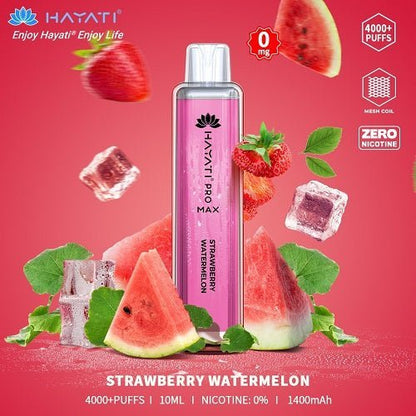 Hayati Pro Max 4000 Puffs - Box of 10 0mg