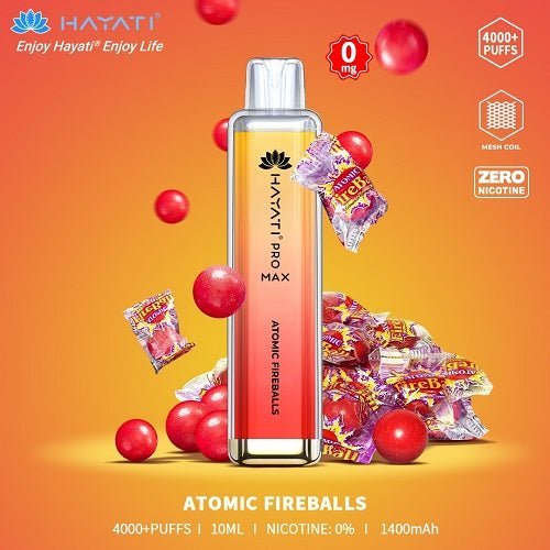 Hayati Pro Max 4000 Puffs - Box of 10 0mg