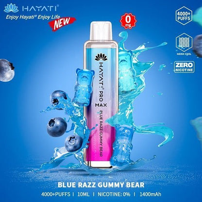 Hayati Pro Max 4000 Puffs - Box of 10 0mg