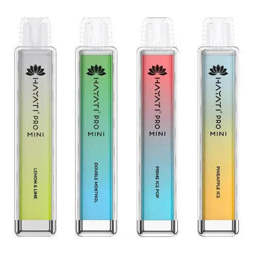 Hayati® Pro Mini 600 Disposable Vape Device – Box of 10