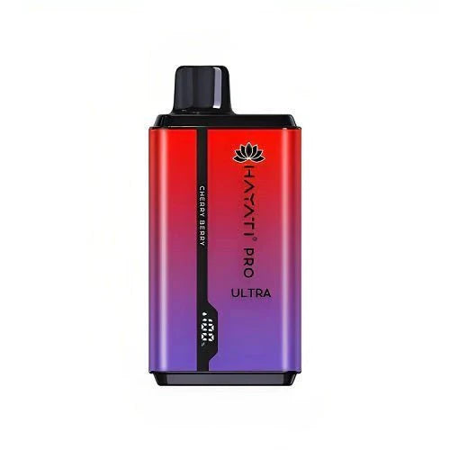 Hayati Pro Ultra 15000 PuffS - Cherry Berry 0mg Box  of 10