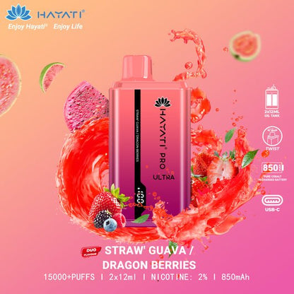 Hayati Pro Ultra 15000 Disposable Pod Device