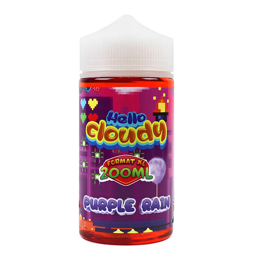 HELLO CLOUDY Purple Rain - E-liquide 200ml
