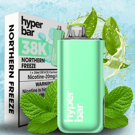 Hyper Bar BE38000 Disposable Vape-Northern Freeze