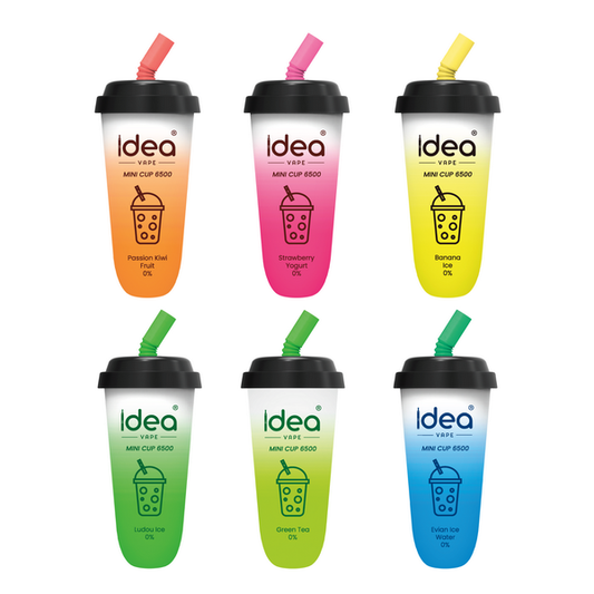 Idea Vape Mini Cup 6500 Vape Rechargeable