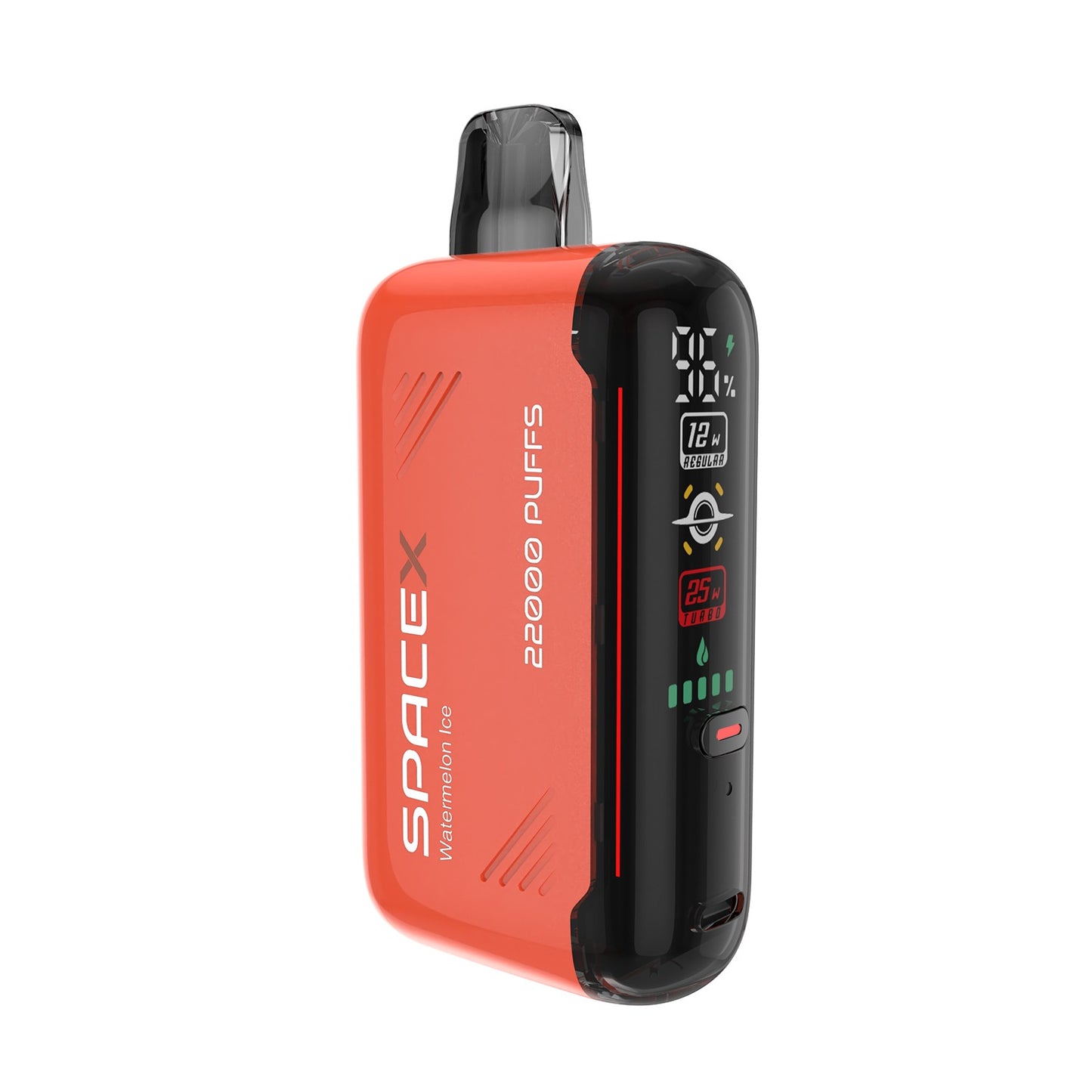 VAPME Spacex 22000 Puffs Digital Screen 0% 2% 3% 5% Low Nicotine Original Factory Bulk Buy Rechargeable Disposable Vapes Pen Wholesale