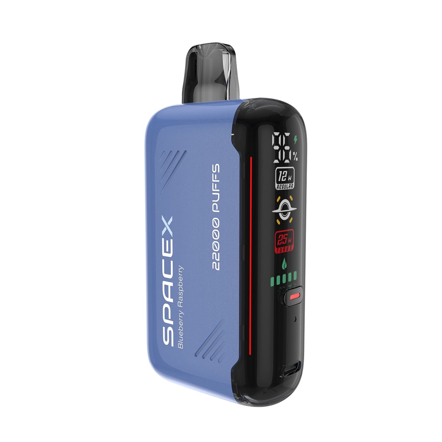 VAPME Spacex 22000 Puffs Digital Screen 0% 2% 3% 5% Low Nicotine Original Factory Bulk Buy Rechargeable Disposable Vapes Pen Wholesale