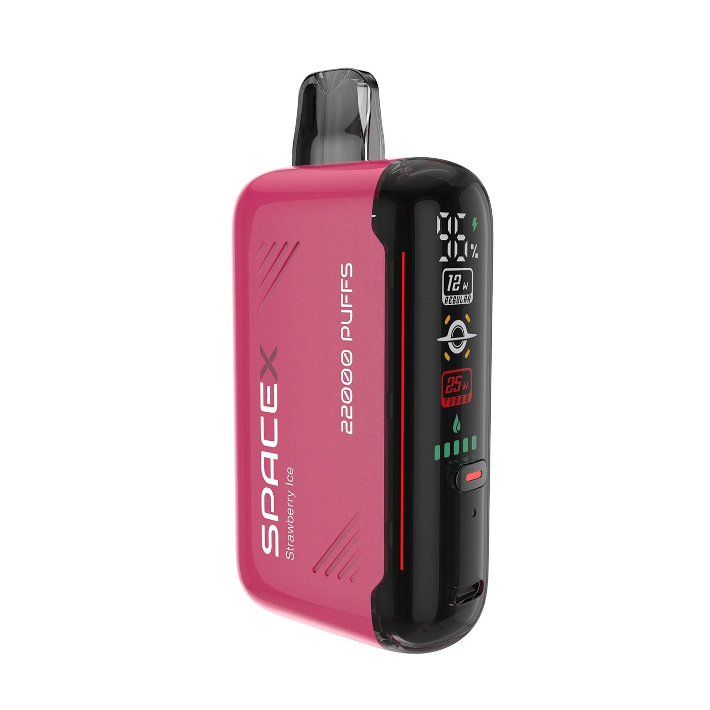 VAPME Spacex 22000 Puffs Digital Screen 0% 2% 3% 5% Low Nicotine Original Factory Bulk Buy Rechargeable Disposable Vapes Pen Wholesale