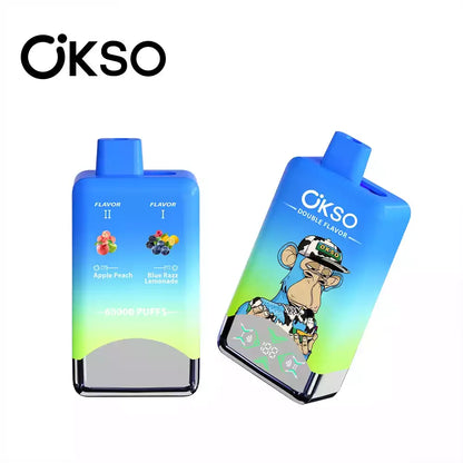 OKSO Double Flavor 60000 Puffs 60k LED Screen Disposable Vape