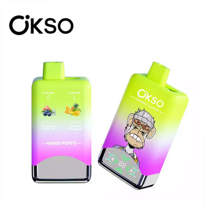 OKSO Double Flavor 60000 Puffs 60k LED Screen Disposable Vape