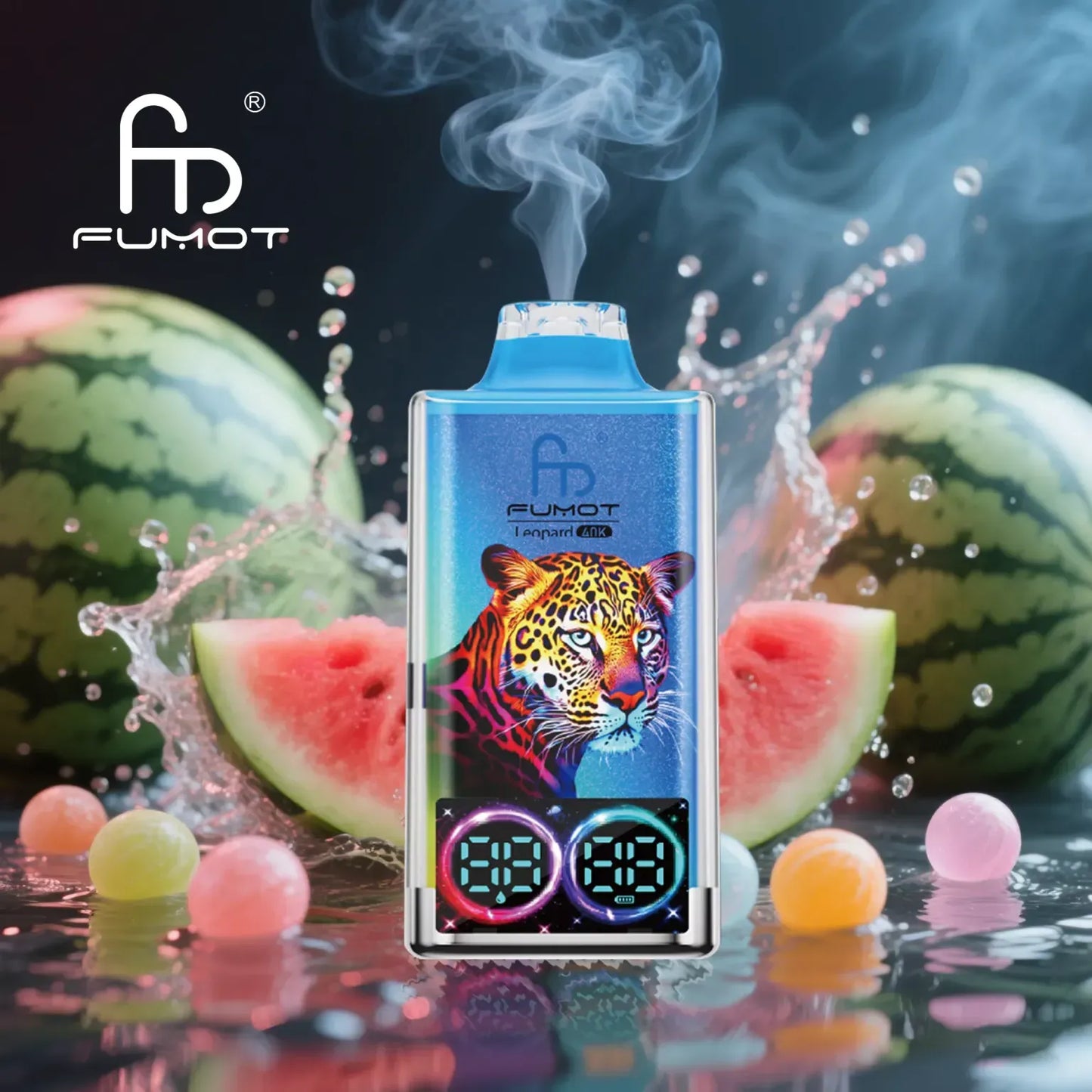 Fumot Leopard 40K Puffs Low Nicotine Bulk Buy Wholesale Authentic Disposable Vapes