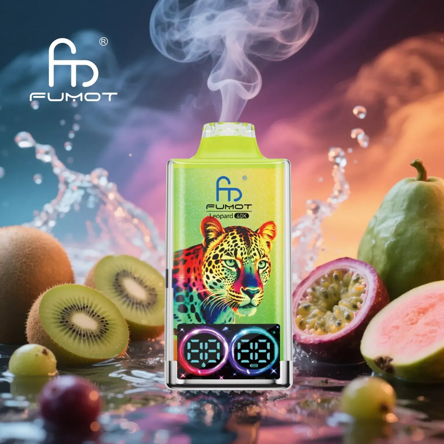 Fumot Leopard 40K Puffs Low Nicotine Bulk Buy Wholesale Authentic Disposable Vapes