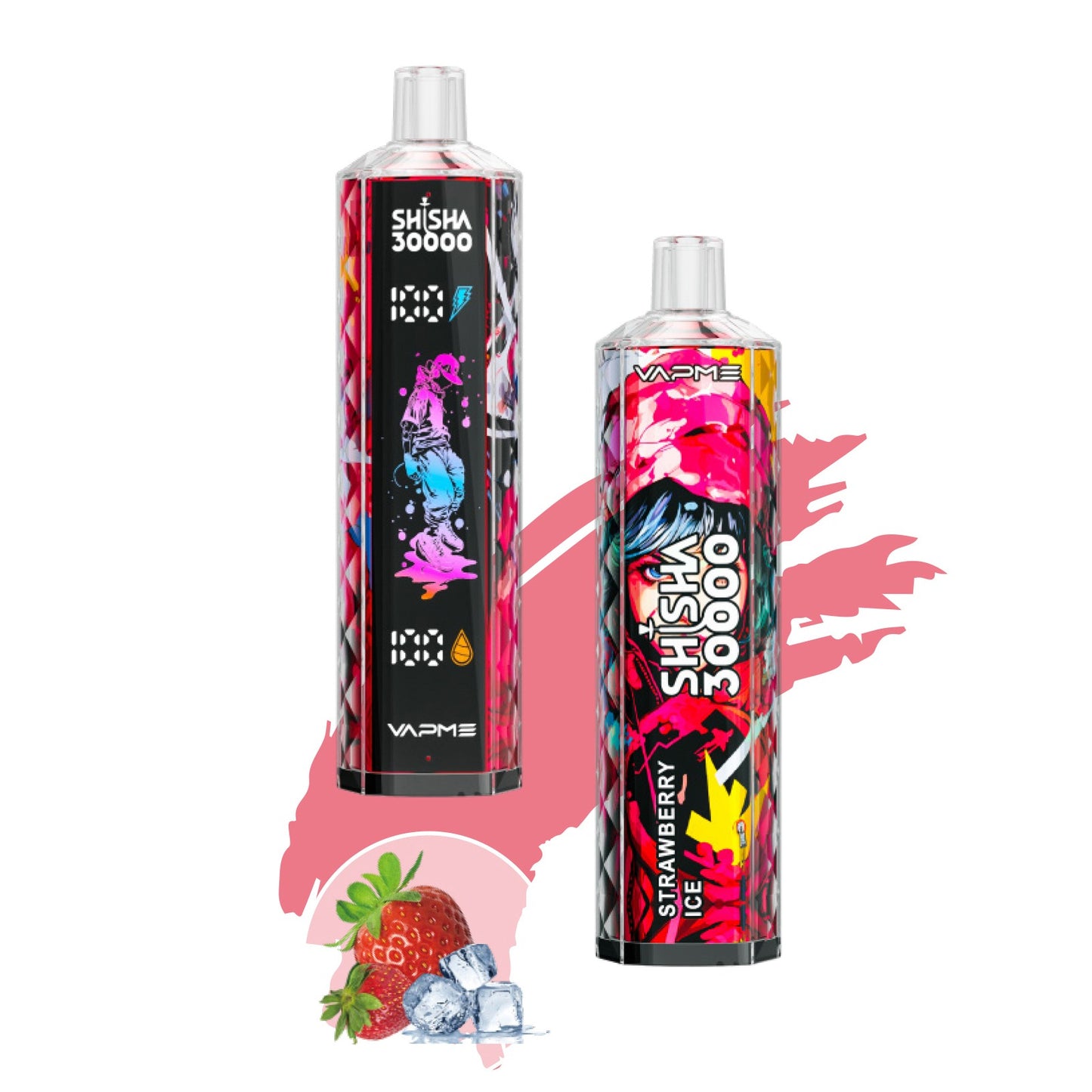 VAPME SHISHA 30000 puffs Disposable Vape Device 36ml Liquid 800mah