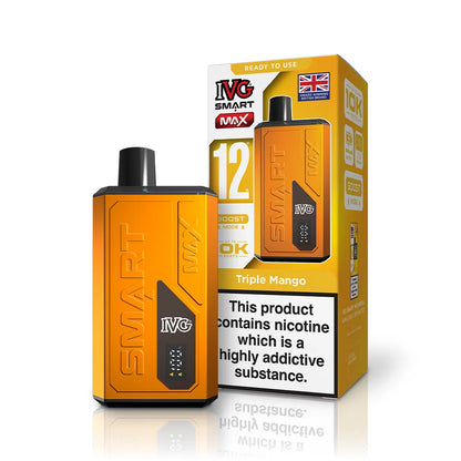 IVG Smart Max Vape Kit-20mg,1000mAh Battery,10ml E-liquid,Multiple Nicotine20 Flavors