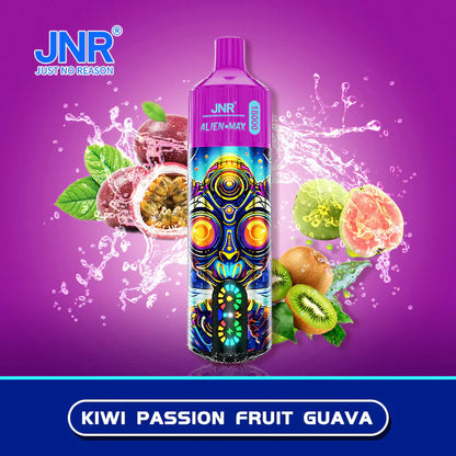 JNR Alien Max 18000 Puffs Disposable Vape-850mAh Battery, 28ml E-liquid, Multiple Nicotine 20 Flavors