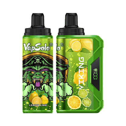 VapSolo Viking 12K Puffs Disposable Vape | Ajustable Airflow,LCD Display,Type-C port